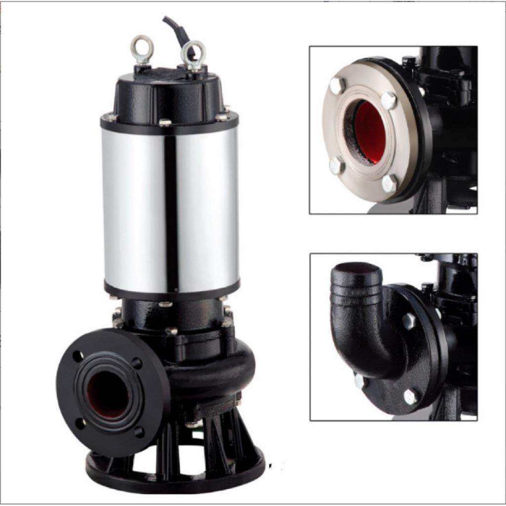 2自不动排污泵80WQ30-27355-.5kw潜污泵WQ包锈钢