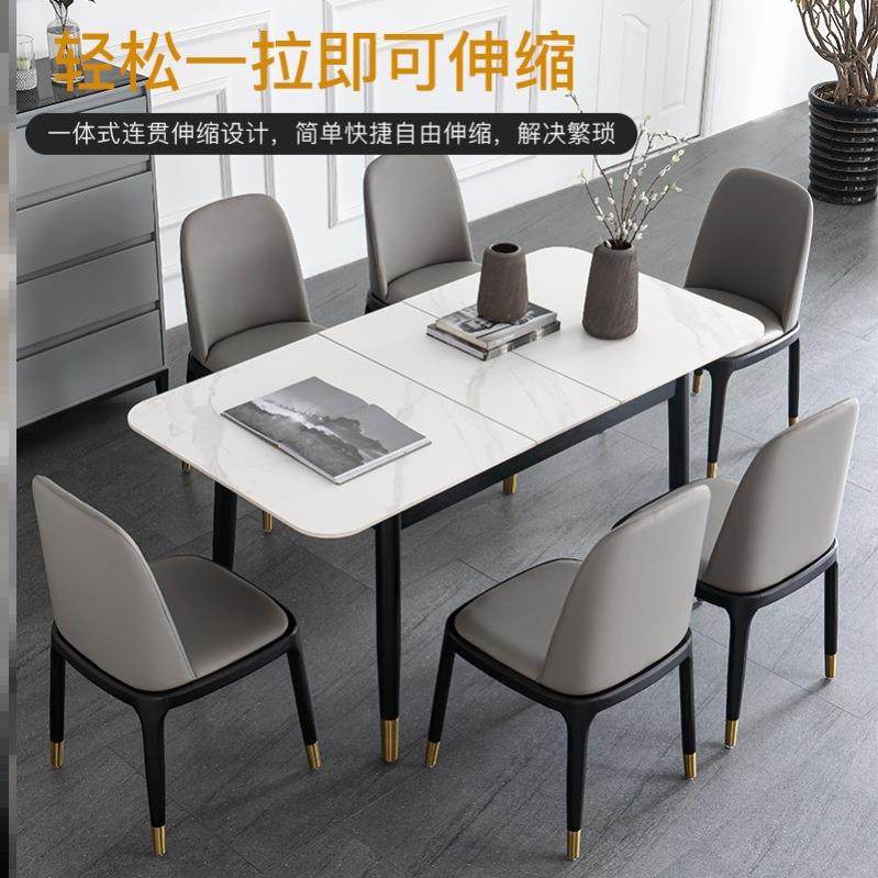 约意式实岩伸缩餐桌椅组合方形简家用小板户型木拉伸折叠餐A035桌,商业/办公家具,餐桌椅系列,淘宝优惠券,粉丝福利购,淘宝优惠卷