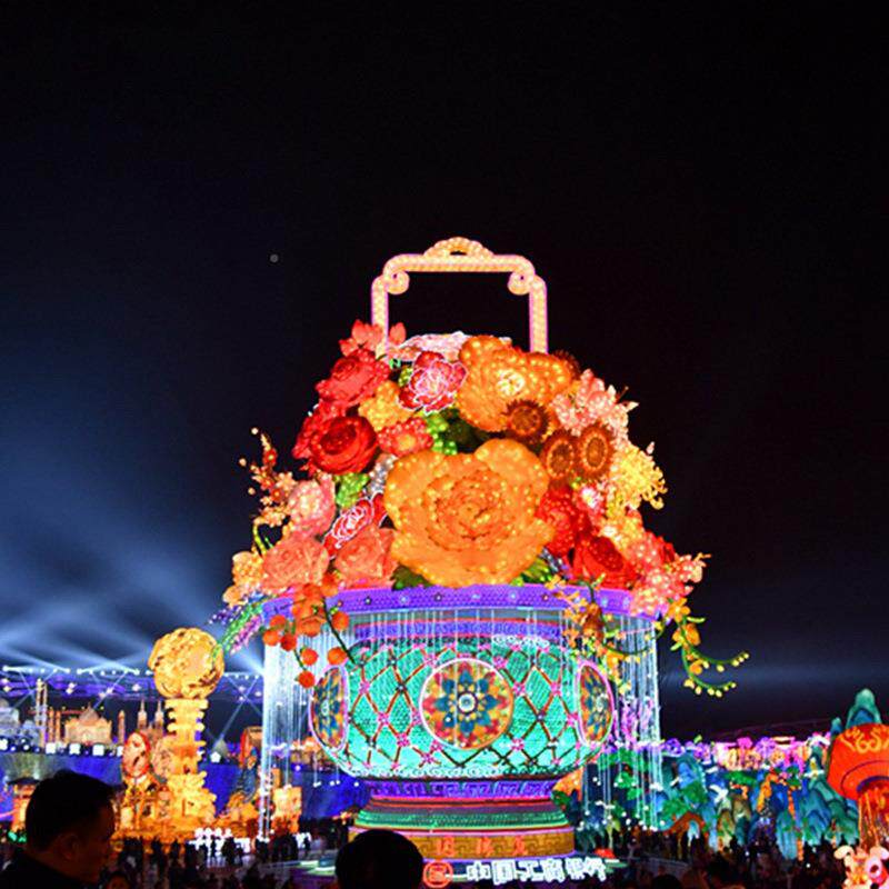 端午中秋大型花灯不夜城设氛围景区化公园亮节通道118陈龙年灯笼