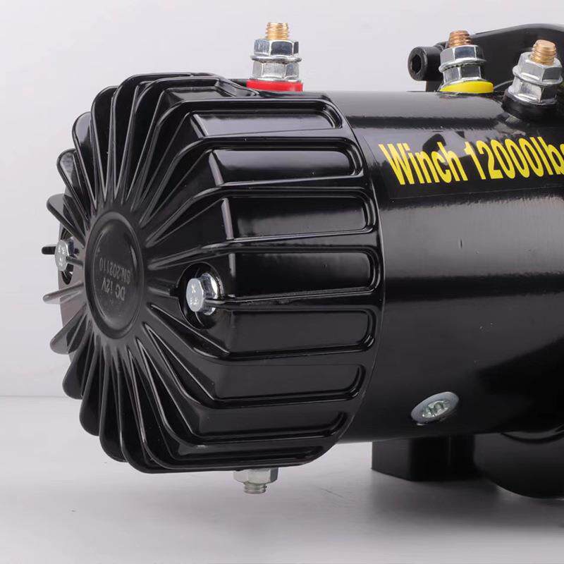 汽车绞盘越野车拖车自救电盘无线绞车遥控牵引1动262v24v载电绞盘