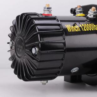 汽车绞盘越野车拖车自救电盘无线绞车遥控牵引1动262v24v载电绞盘