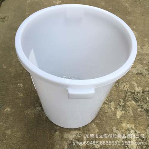 生产NTU2升塑料桶大带盖塑0料白桶水0箱塑胶圆桶酿酒发酵水桶