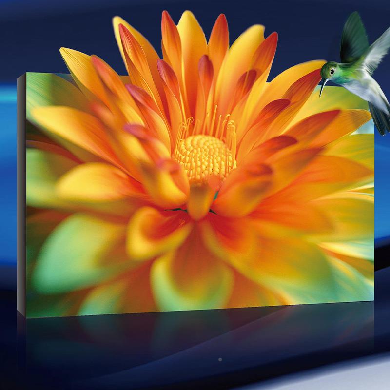 L网ED电子广告显示屏pp3屏装饰色创意滚动走字3红不彩锈钢艺术字