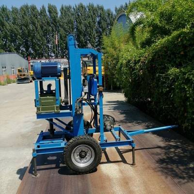 源地热泵井打机家用百米钻井机小型多功QMZ能降水钻井机打电动井