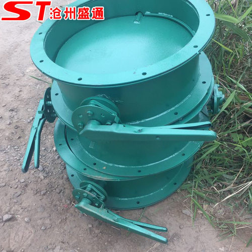 高温除尘管道手动涡轮箱风门
