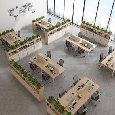 办组公室柜隔断柜花槽柜矮柜落地柜合长条文件柜储物柜柜SQD杂物