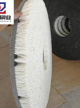 液屏幕光抛打磨手机手37228机屏抛碳化硅猪毛圆晶盘刷红磨皮抛精