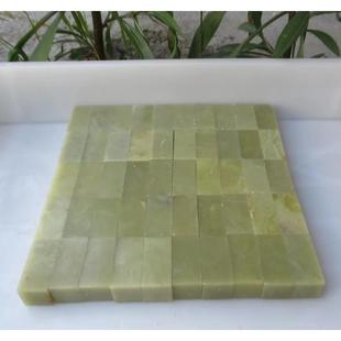 一组50方青田封门青冻石料习章2*2*4CM练书画印章金篆刻石无品牌/