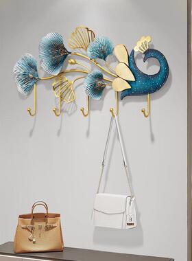 中式艺术挂新钩挂JPPX2FHQ衣架墙上创钩意装饰款户挂衣门后衣服挂