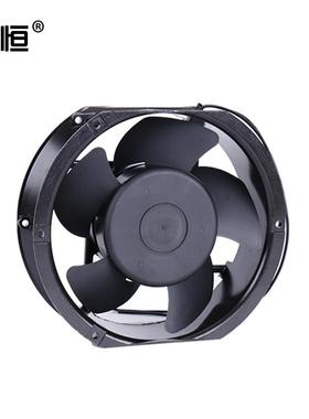 恒17C散M51721风扇半圆双滚珠12V/24V大风量通讯羽885柜热风扇