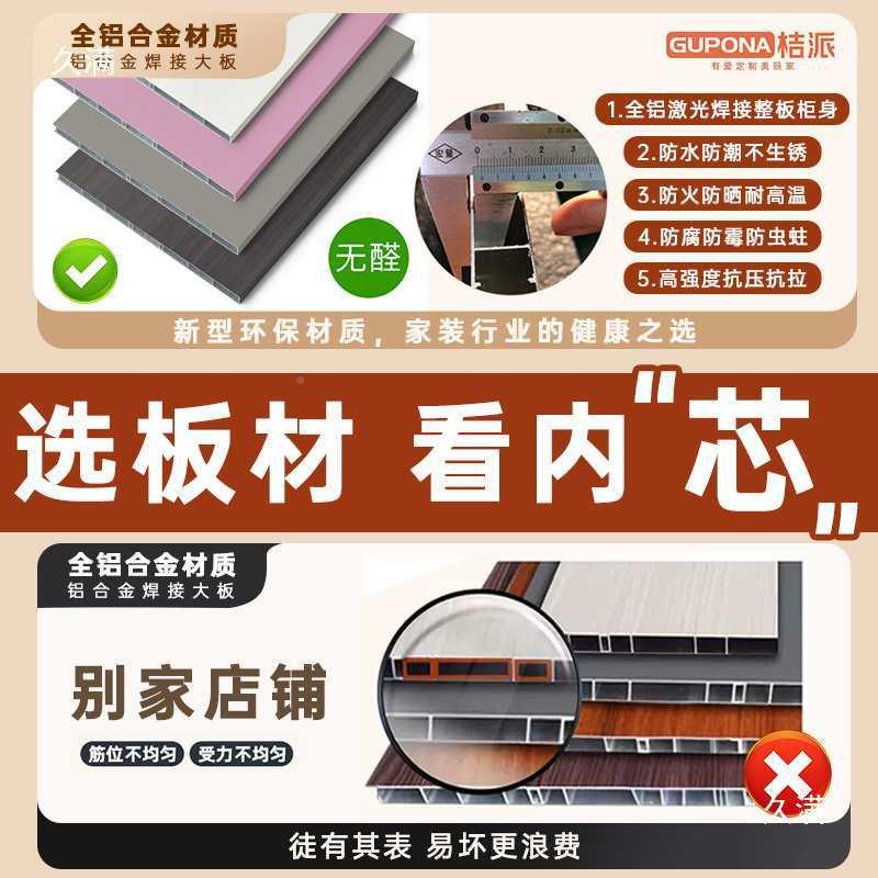 铝合金衣柜HCH卧铝室用全柜式中全衣屋简约防潮防虫蛀