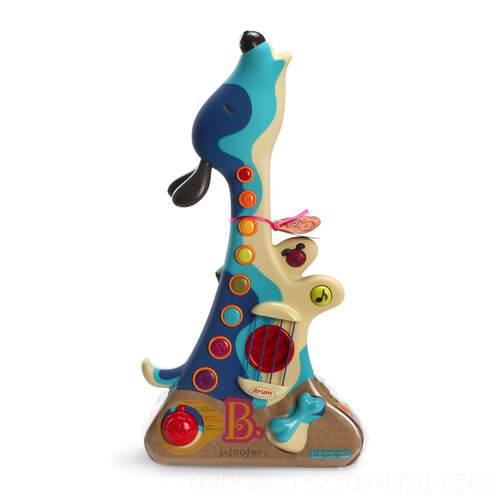 高档比乐他狗B.Toys早教猎犬吉儿童玩具音乐仿真乐器可弹奏2 小3