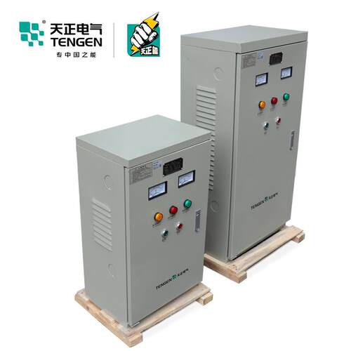 天正TGX01自耦降6压电柜动机动HLS自藕减压启动箱30/55/75KW1起0
