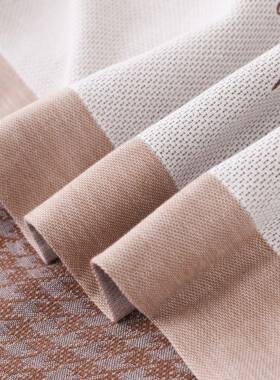 新款夏季柔软肤纯棉纱布午睡办公室床盖盖凉夏被毯亲多MZ-saili功