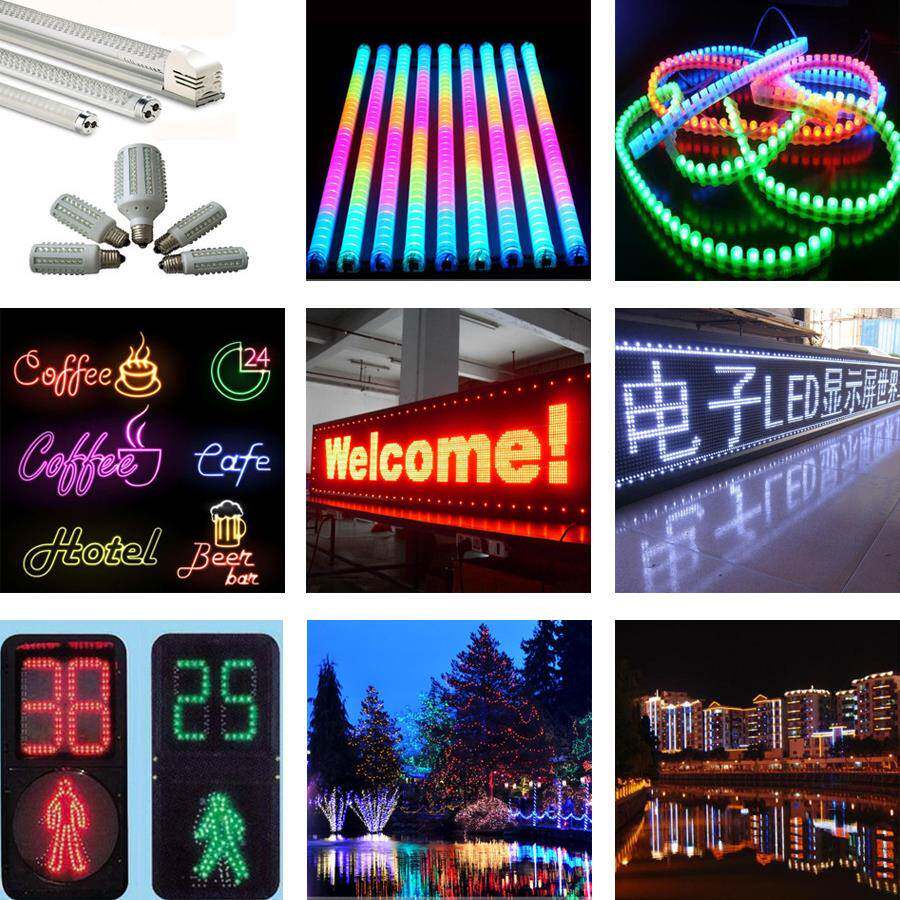 直销46蓝灯珠发长脚蓝直插ledJH-546DB发光二5极管546显示屏灯珠