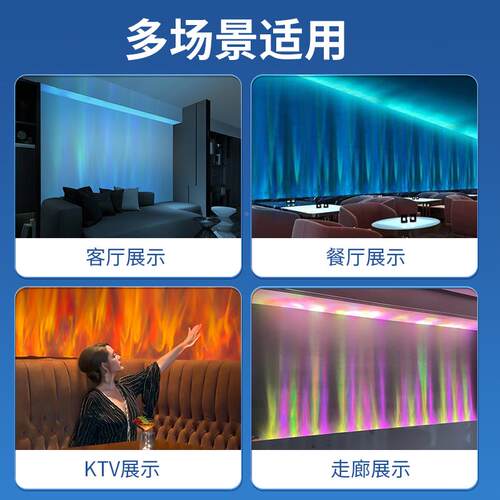 led动壁态水纹灯水波纹氛背围灯景洗墙灯吧酒餐厅洗墙灯ktv装饰洗