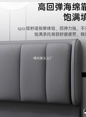 实木软包床头背落地超波2买597025新现款轻奢代靠网红单床屏靠背