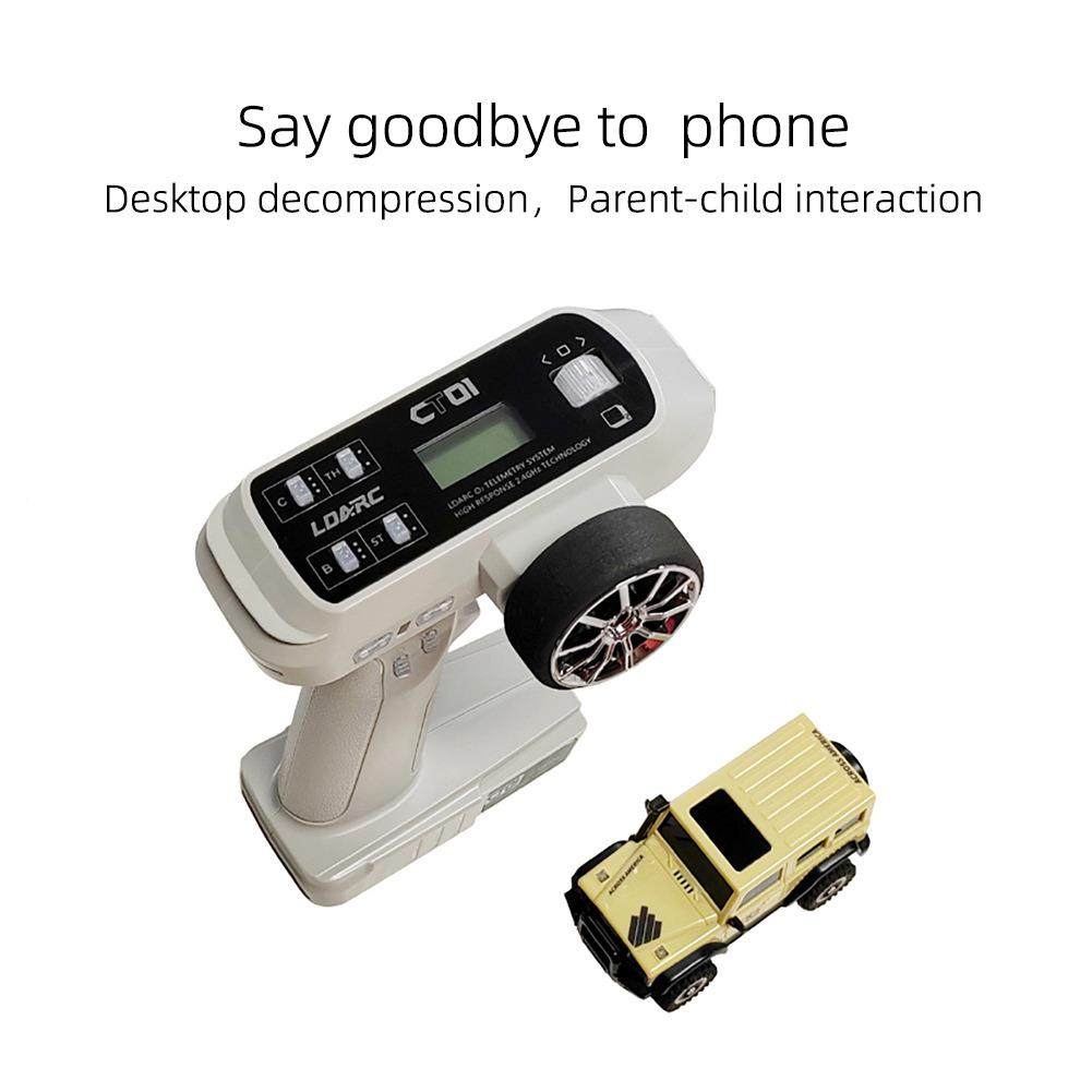 LDARC雷迪安车X43越野1/43迷你仿攀爬四驱牧玛无品牌/人真CR遥控