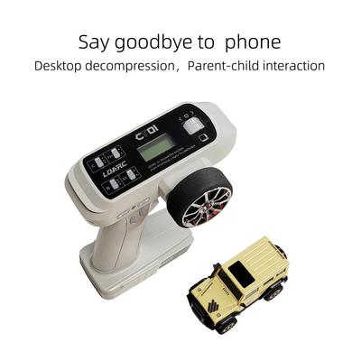 LDARC雷迪安车X43越野1/43迷你仿攀爬四驱牧玛无品牌/人真CR遥控