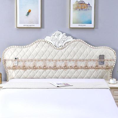 3EW1床罩套2025新款欧式头升级定加厚做F7678M5M弧形不规则布艺全