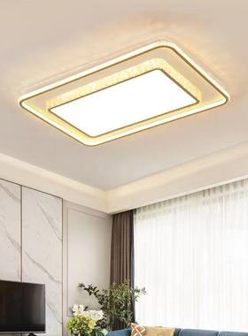 客组厅灯2025年新款简约现大气led吸顶室水晶卧灯具86421合全代屋