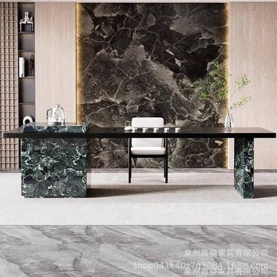 轻实木茶桌岛IMP台家奢用公2025新款高办端大板茶一体泡台茶桌椅