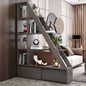 442客厅隔进断展示物架书架花架装 饰架书柜沙置发玄地关门厅门落