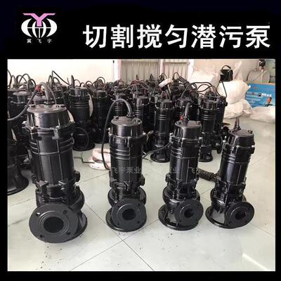 0WQ15304-255-3KW潜电水泵排污泵QW无堵塞污水污物潜污泵提升泵