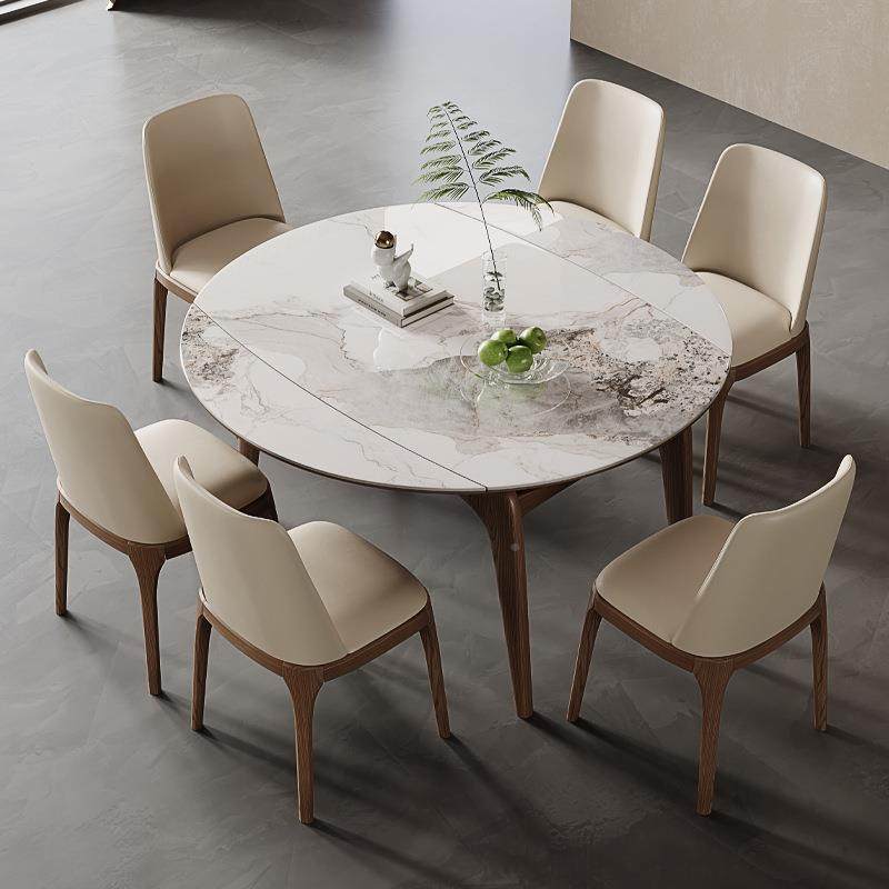 岩板伸缩餐桌椅组合现代简约用小户变USZ型实家木折方圆叠形吃饭,电子元器件市场,其它元器件,淘宝优惠券,粉丝福利购,淘宝优惠卷