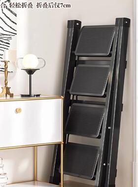 梯子家F9775J8H用折叠伸缩三小型轻便步梯凳多功收能人踏字梯步爬