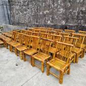 TWM竹纯编台复古风竹手工简约乘凉竹制小凳子小凳阳子庭院小凳凳