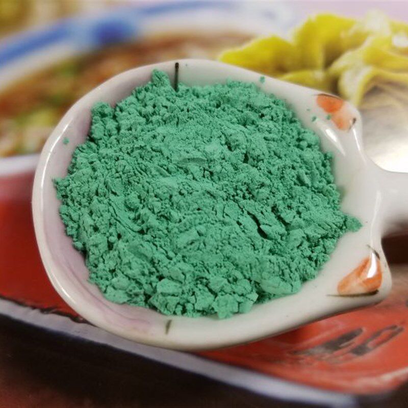 石绿 孔雀石 铜绿青粉 青琅玕100g岩彩唐卡国画 矿物天然矿石颜料