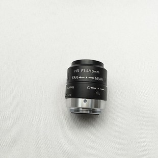 kowa工业镜头C口HR 16mm高清低畸变镜片干净成像清晰光圈顺 F1.4