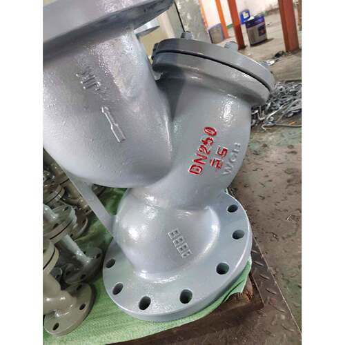 GL41H-16C/25C铸钢法兰Y型过滤器WCB材质管道过滤器除污器DN10080