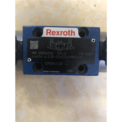 力士乐R900902940 4WRA6E30-23/G24N9K4/V比例阀德国配件原装