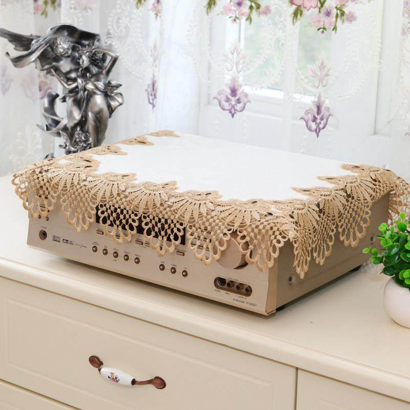 扫描仪覆印机保险柜盖布功放机DVD影碟机防尘布蕾丝布艺多用盖巾,居家布艺,万能盖巾,淘宝优惠券,粉丝福利购,淘宝优惠卷