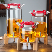 泡酒玻璃瓶密封泡酒罐带龙头家用酿酒专用酒瓶人参药酒空瓶酒坛子