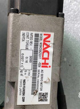 那智机器人伺服电机MSMD5AZS2V7现货销售询价