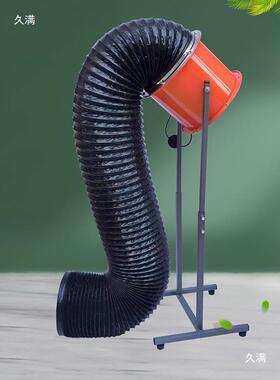 机烤排气扇可移地摊抽风烟机管道换气扇抽烧风机排扇肠FLO-BXG粉
