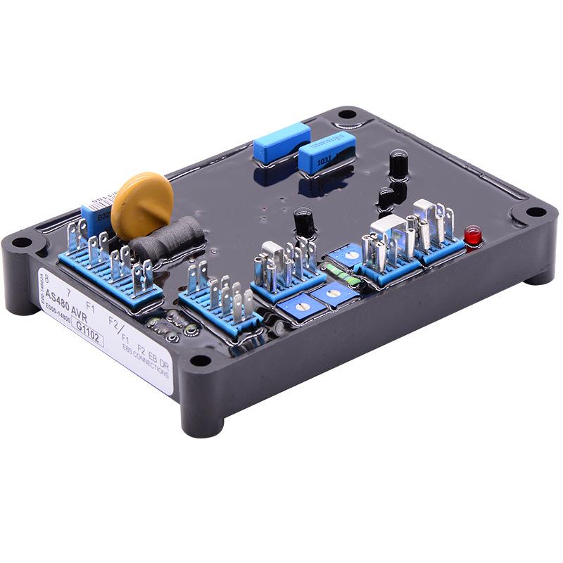 AS48节0压板柴油调发电机组AV电压调器发电机稳压器AS480调R节器