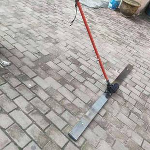 路机械混凝929邦土刮尺斜尺撑刮平锂电地坪小刮尺小