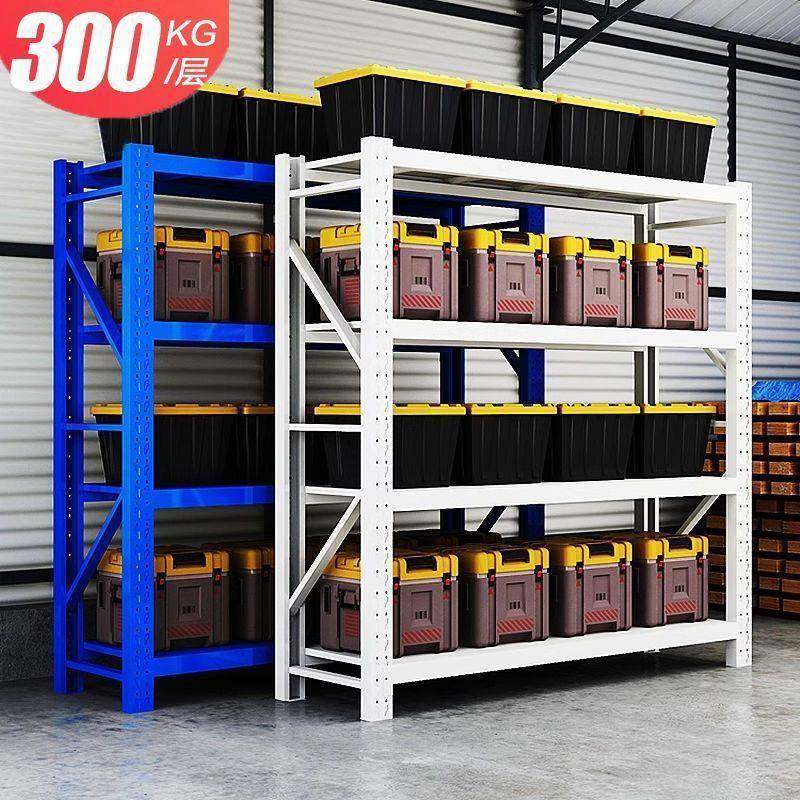 仓储货架多家层置物架仓库物架展架货物快示递超市加728厚储用铁