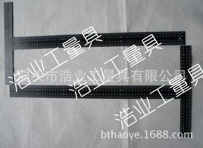 黑色不锈钢T型丁字角尺