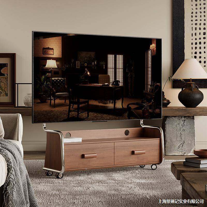 古中风可移动电视支架古设计师创意客550厅复金属显示器实柜木挂,住宅家具,其它柜类,淘宝优惠券,粉丝福利购,淘宝优惠卷