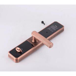 锌体金滑盖指纹锁，纹锁，智能锁59457，指电子锁，电合子锁锁芯