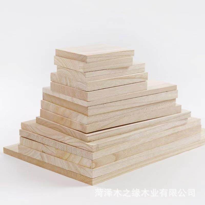 木质画板实片木木板作木板模型实桐UJE木隔断板订衣柜分层薄一字