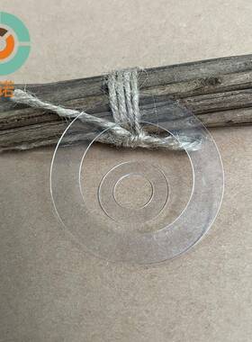 现货M6VSKM62M6..5透V明塑PC垫片圆形垫圈胶介子软硬pvc垫片