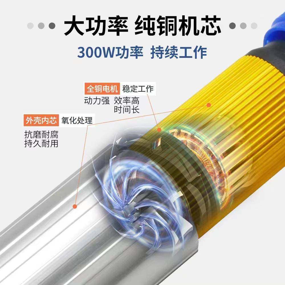 电动抽油泵柴油泵51cm新款12v2潜4220vv673款油抽.子抽水迷你型水