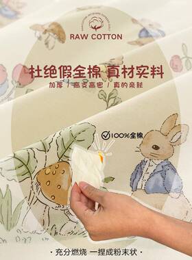 纯床笠单件全棉床罩席梦思床棉滑垫套保护罩儿童防床枕套单KDC三