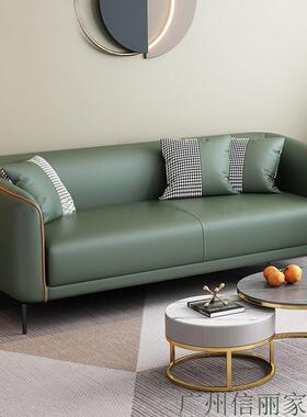 科技布发小户型沙网红款38613客服装店出厅租房双人三人奢复古小